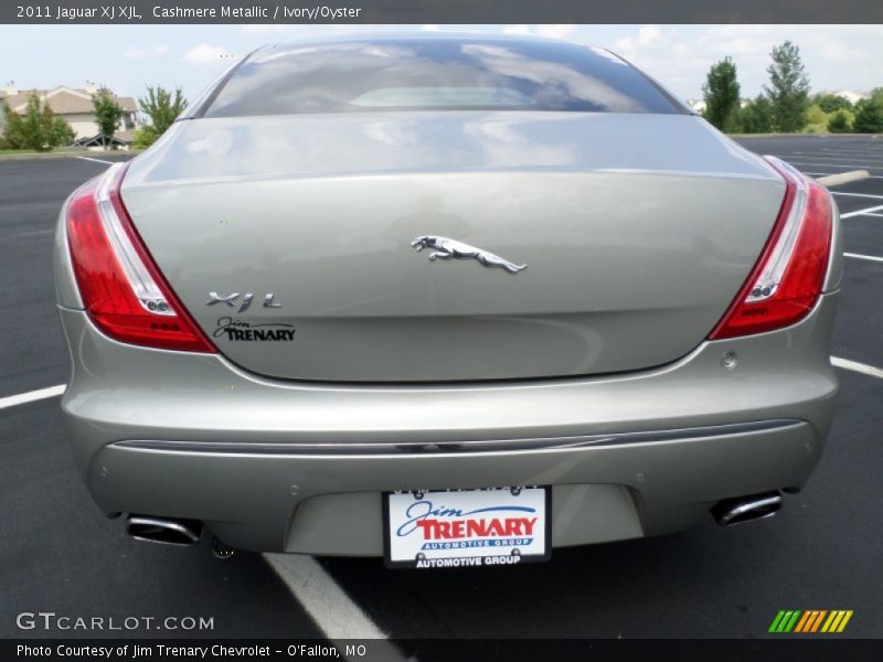 Cashmere Metallic / Ivory/Oyster 2011 Jaguar XJ XJL
