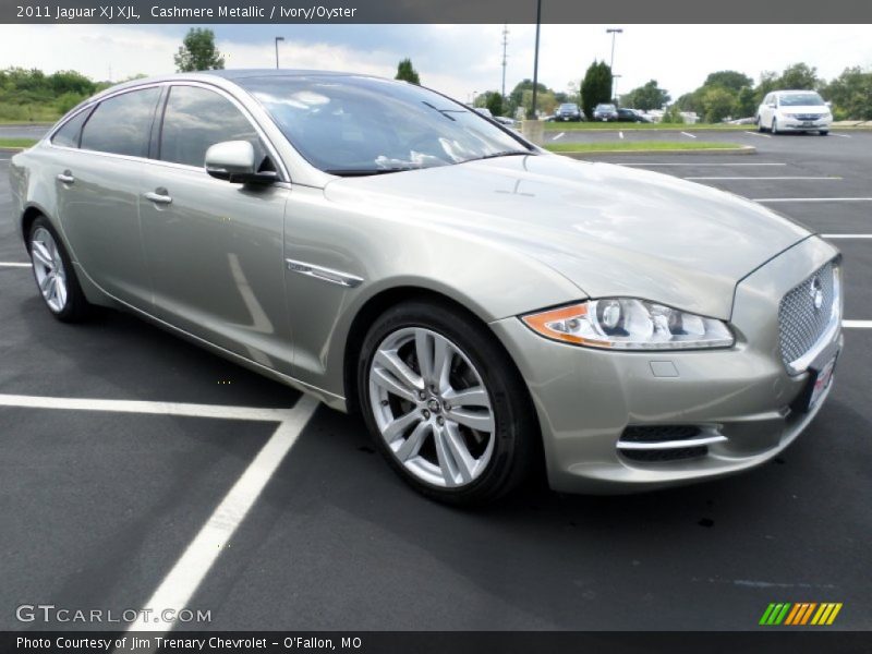 Cashmere Metallic / Ivory/Oyster 2011 Jaguar XJ XJL
