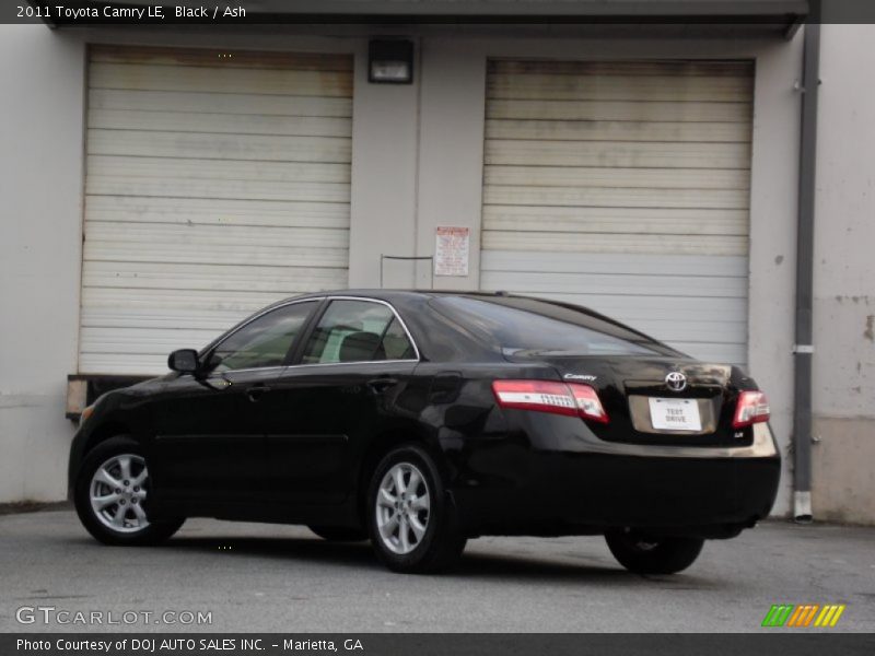 Black / Ash 2011 Toyota Camry LE
