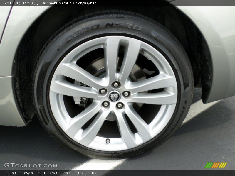 Cashmere Metallic / Ivory/Oyster 2011 Jaguar XJ XJL