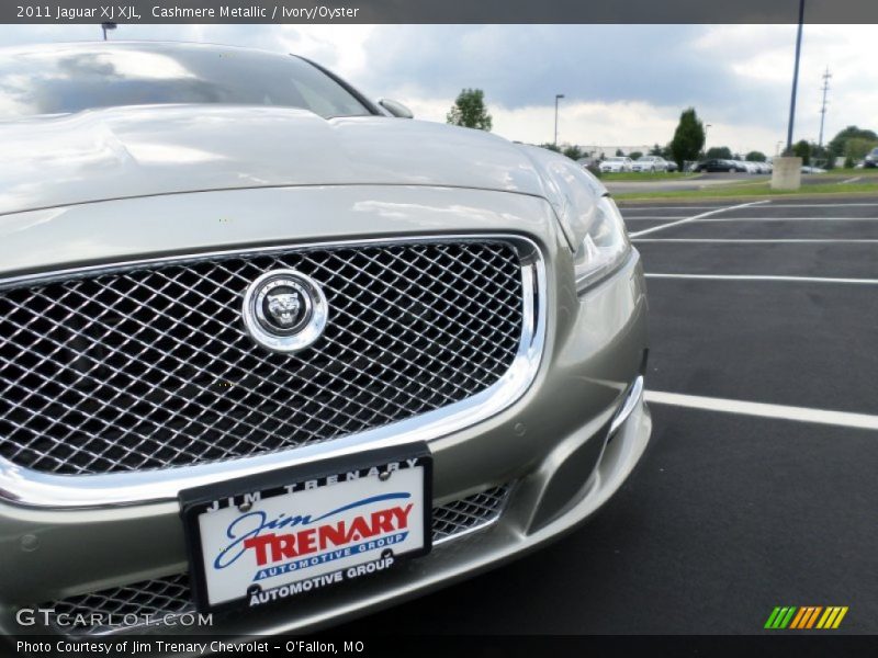 Cashmere Metallic / Ivory/Oyster 2011 Jaguar XJ XJL
