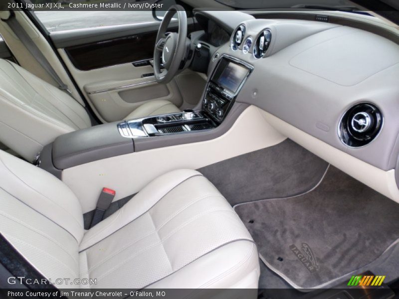 Cashmere Metallic / Ivory/Oyster 2011 Jaguar XJ XJL