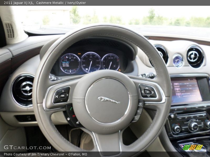 Cashmere Metallic / Ivory/Oyster 2011 Jaguar XJ XJL