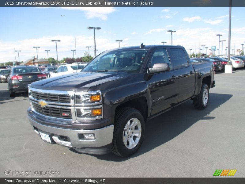 Tungsten Metallic / Jet Black 2015 Chevrolet Silverado 1500 LT Z71 Crew Cab 4x4