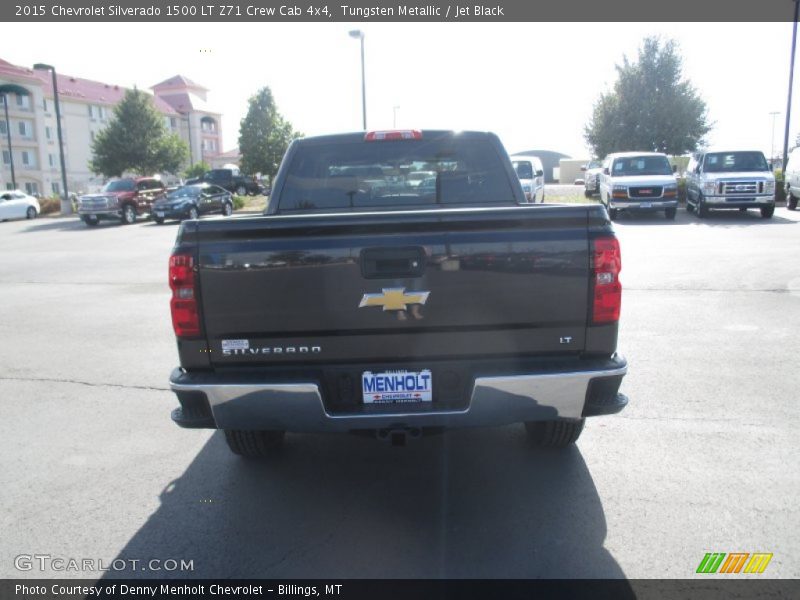 Tungsten Metallic / Jet Black 2015 Chevrolet Silverado 1500 LT Z71 Crew Cab 4x4