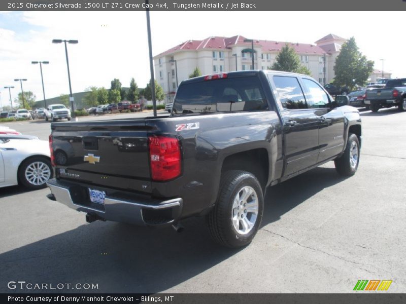 Tungsten Metallic / Jet Black 2015 Chevrolet Silverado 1500 LT Z71 Crew Cab 4x4