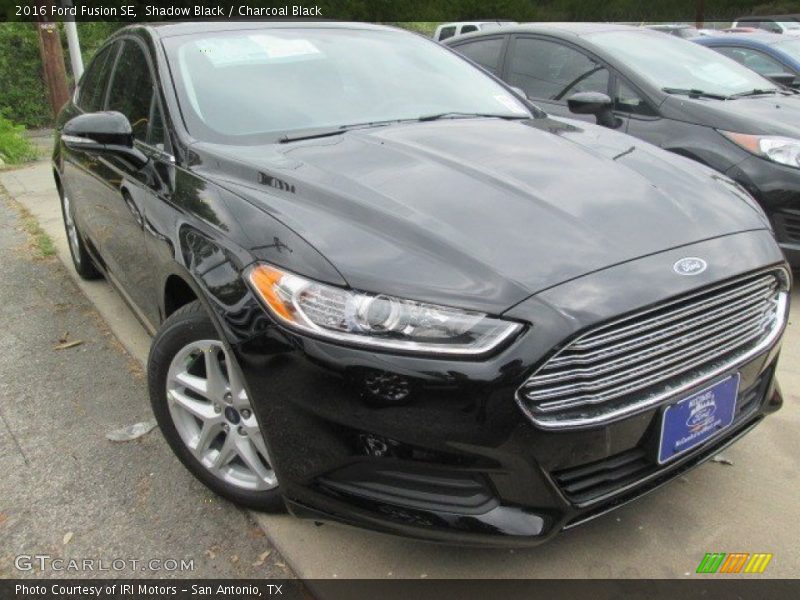 Shadow Black / Charcoal Black 2016 Ford Fusion SE