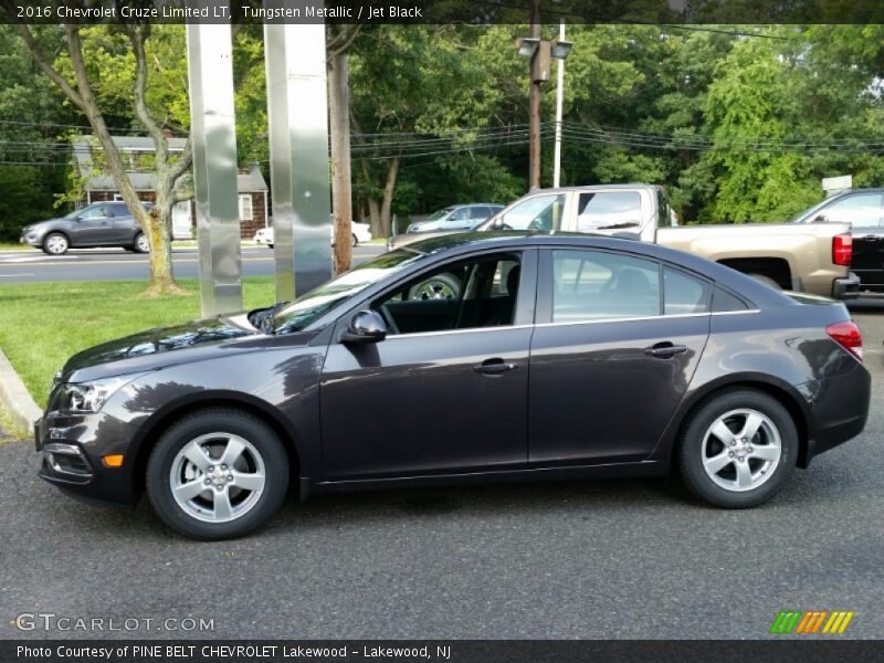 Tungsten Metallic / Jet Black 2016 Chevrolet Cruze Limited LT