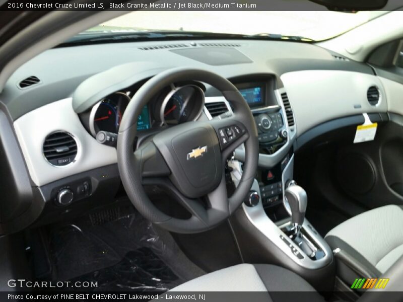 Black Granite Metallic / Jet Black/Medium Titanium 2016 Chevrolet Cruze Limited LS