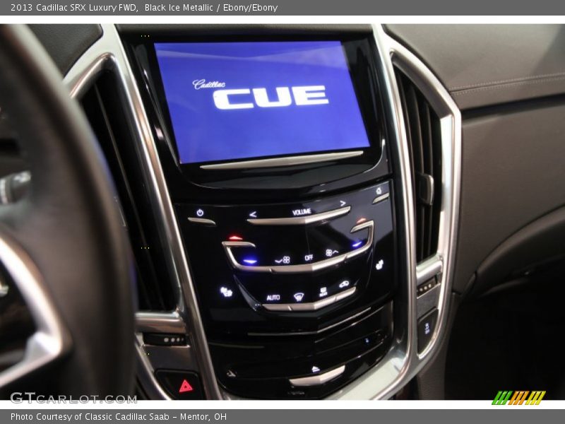 Black Ice Metallic / Ebony/Ebony 2013 Cadillac SRX Luxury FWD