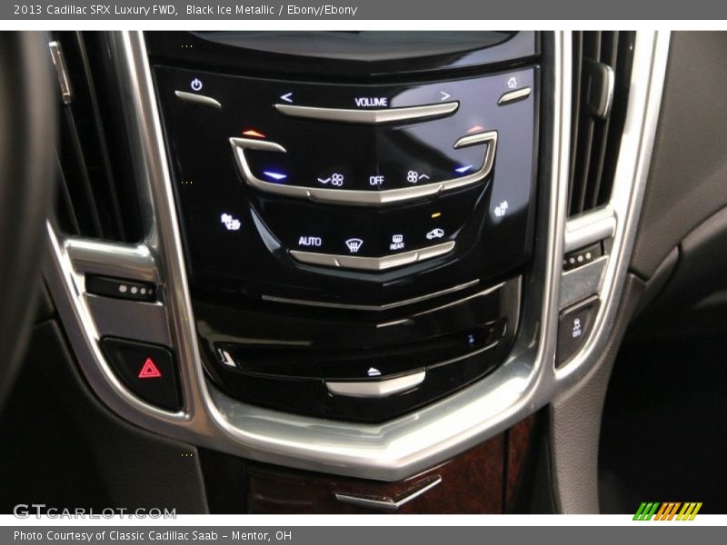 Black Ice Metallic / Ebony/Ebony 2013 Cadillac SRX Luxury FWD