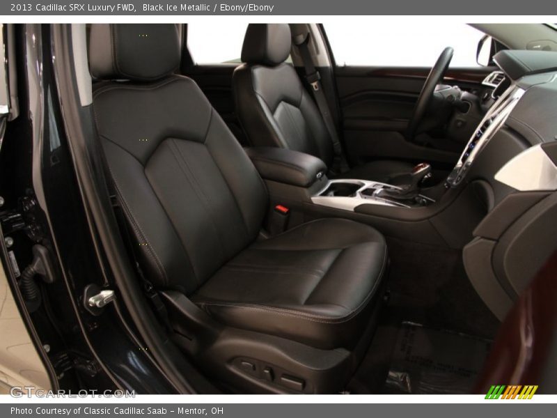 Black Ice Metallic / Ebony/Ebony 2013 Cadillac SRX Luxury FWD