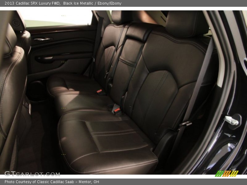 Black Ice Metallic / Ebony/Ebony 2013 Cadillac SRX Luxury FWD