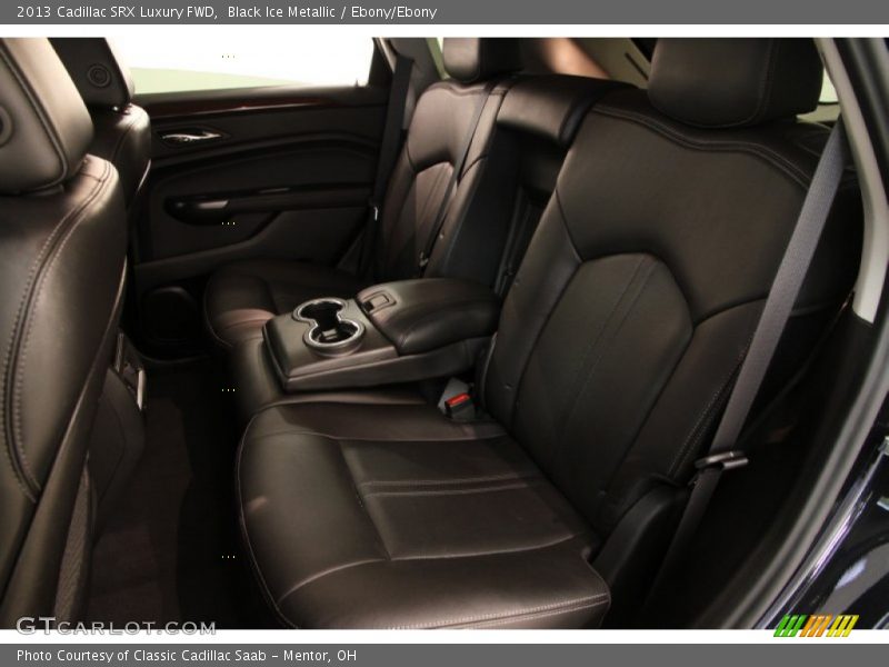 Black Ice Metallic / Ebony/Ebony 2013 Cadillac SRX Luxury FWD