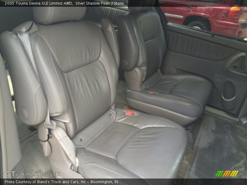 Silver Shadow Pearl / Stone 2005 Toyota Sienna XLE Limited AWD