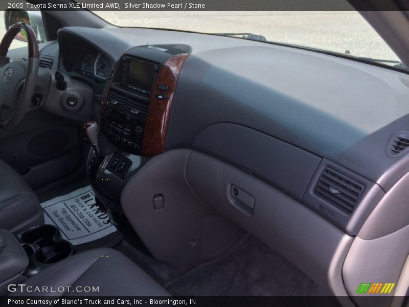 Silver Shadow Pearl / Stone 2005 Toyota Sienna XLE Limited AWD