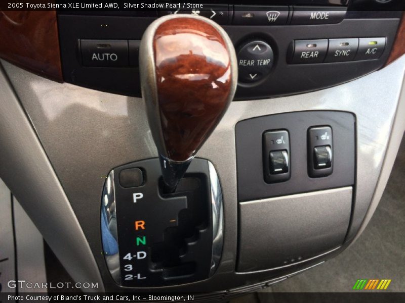 Silver Shadow Pearl / Stone 2005 Toyota Sienna XLE Limited AWD