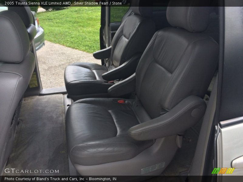 Silver Shadow Pearl / Stone 2005 Toyota Sienna XLE Limited AWD