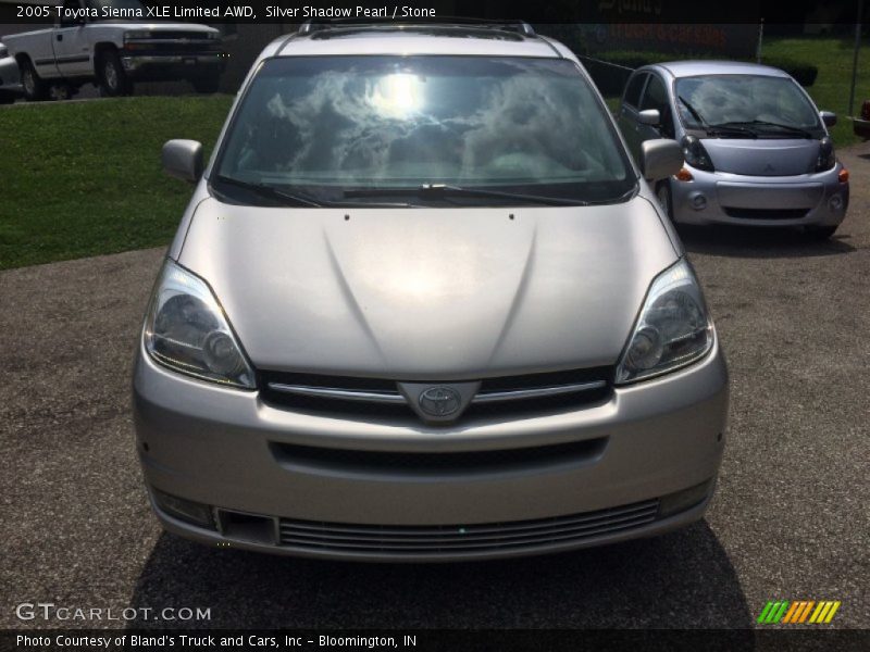 Silver Shadow Pearl / Stone 2005 Toyota Sienna XLE Limited AWD