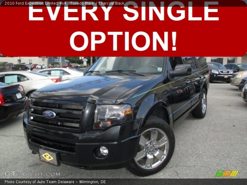 Tuxedo Black / Charcoal Black 2010 Ford Expedition Limited 4x4