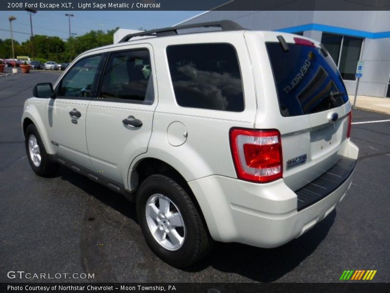 Light Sage Metallic / Charcoal 2008 Ford Escape XLT