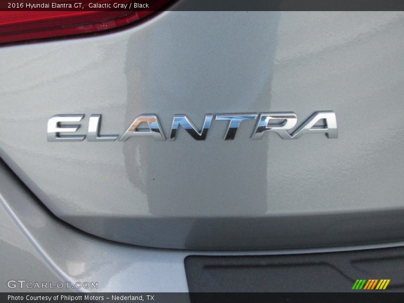 Galactic Gray / Black 2016 Hyundai Elantra GT