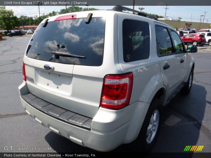 Light Sage Metallic / Charcoal 2008 Ford Escape XLT