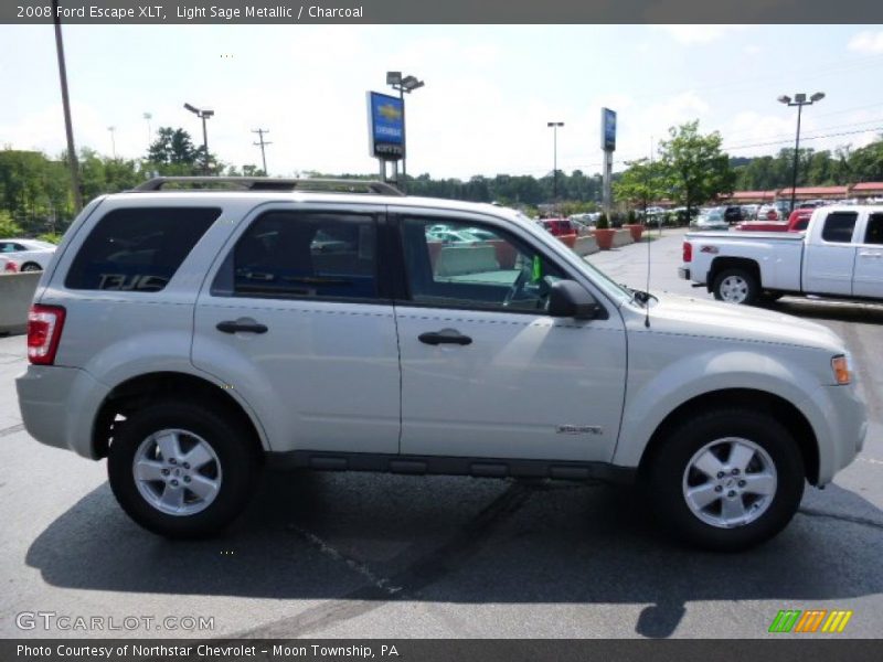 Light Sage Metallic / Charcoal 2008 Ford Escape XLT