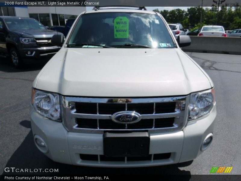 Light Sage Metallic / Charcoal 2008 Ford Escape XLT