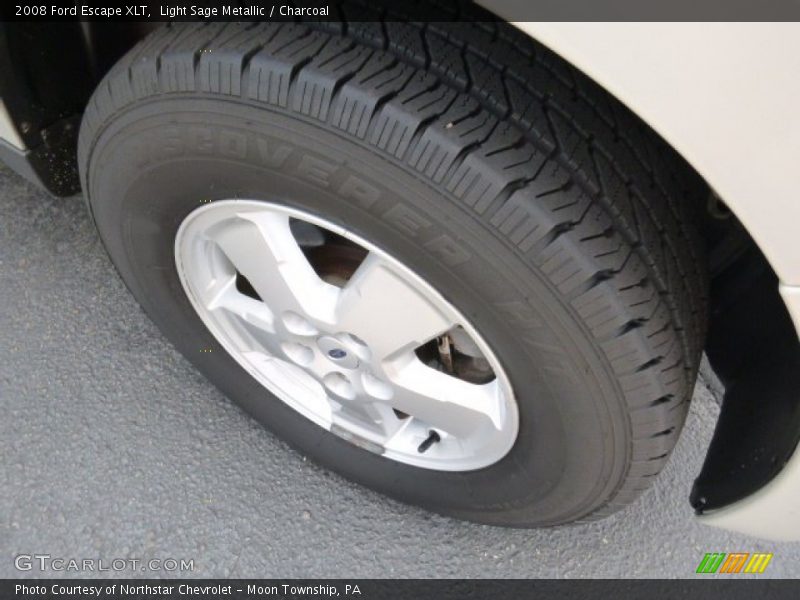 Light Sage Metallic / Charcoal 2008 Ford Escape XLT