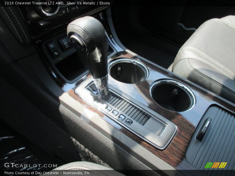 Silver Ice Metallic / Ebony 2016 Chevrolet Traverse LTZ AWD