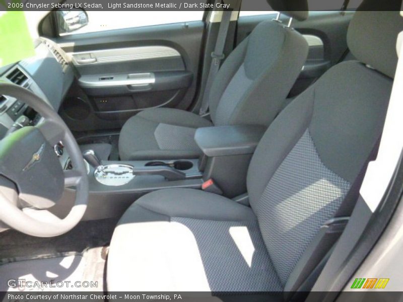 Light Sandstone Metallic / Dark Slate Gray 2009 Chrysler Sebring LX Sedan