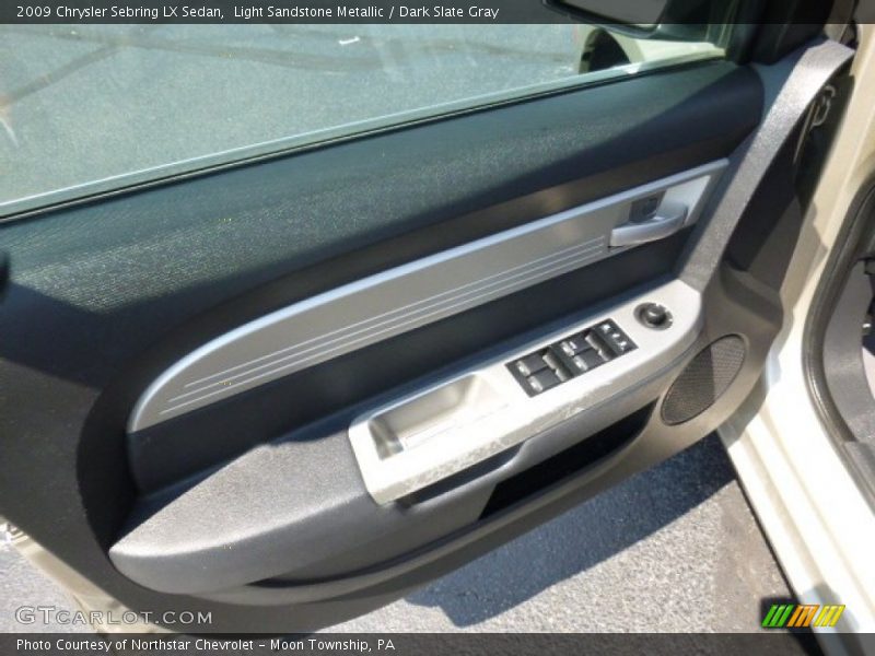 Light Sandstone Metallic / Dark Slate Gray 2009 Chrysler Sebring LX Sedan