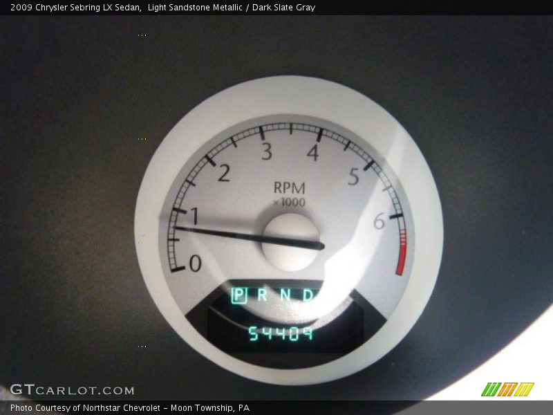 Light Sandstone Metallic / Dark Slate Gray 2009 Chrysler Sebring LX Sedan