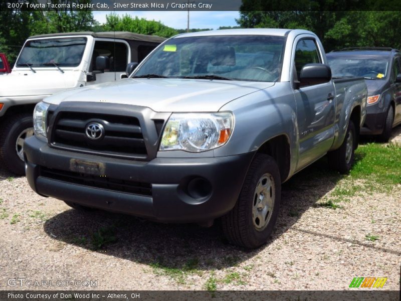 Front 3/4 View of 2007 Tacoma Regular Cab