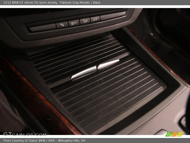 Platinum Gray Metallic / Black 2013 BMW X5 xDrive 35i Sport Activity