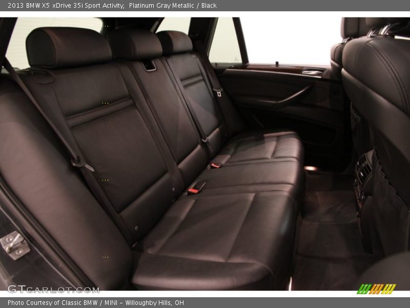 Platinum Gray Metallic / Black 2013 BMW X5 xDrive 35i Sport Activity