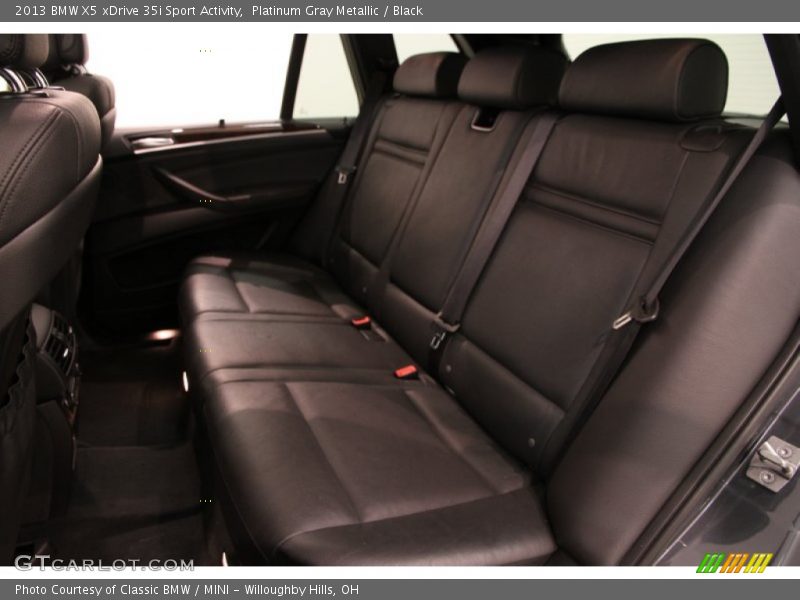 Platinum Gray Metallic / Black 2013 BMW X5 xDrive 35i Sport Activity