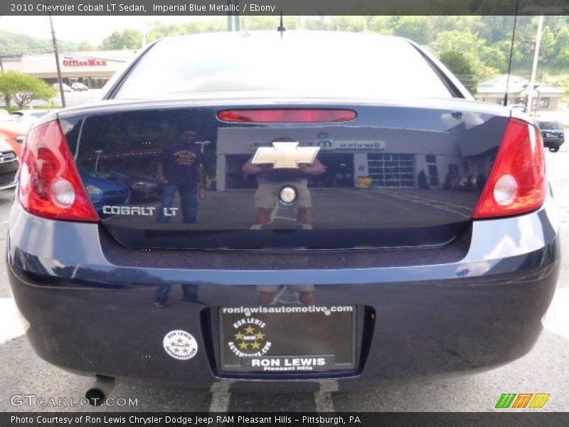 Imperial Blue Metallic / Ebony 2010 Chevrolet Cobalt LT Sedan