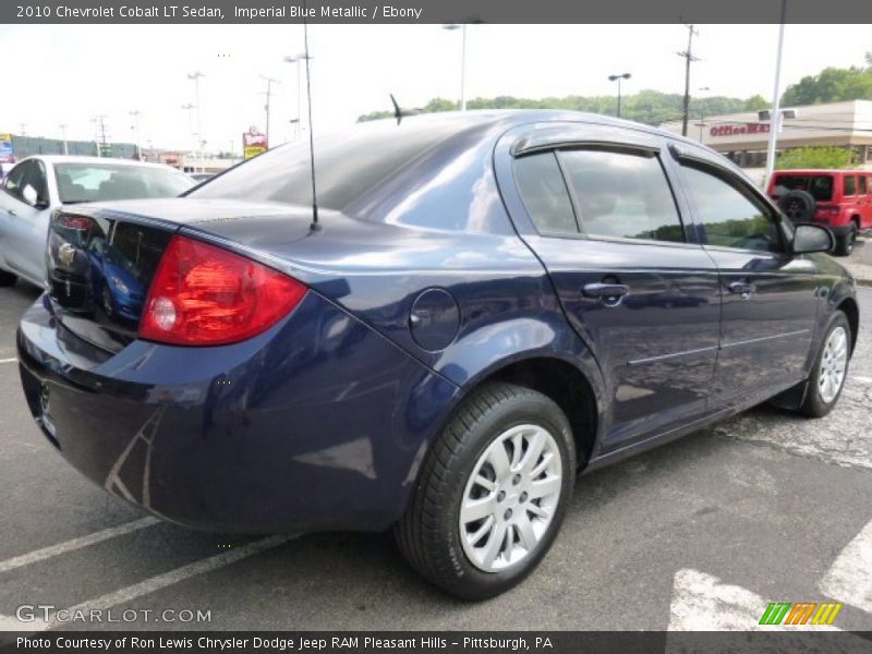 Imperial Blue Metallic / Ebony 2010 Chevrolet Cobalt LT Sedan