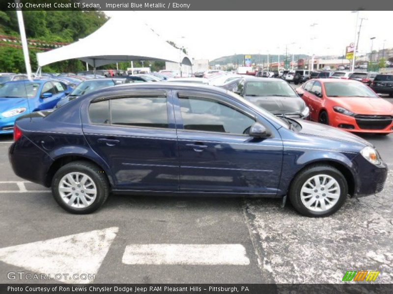 Imperial Blue Metallic / Ebony 2010 Chevrolet Cobalt LT Sedan