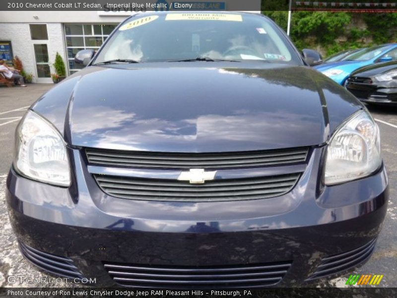 Imperial Blue Metallic / Ebony 2010 Chevrolet Cobalt LT Sedan