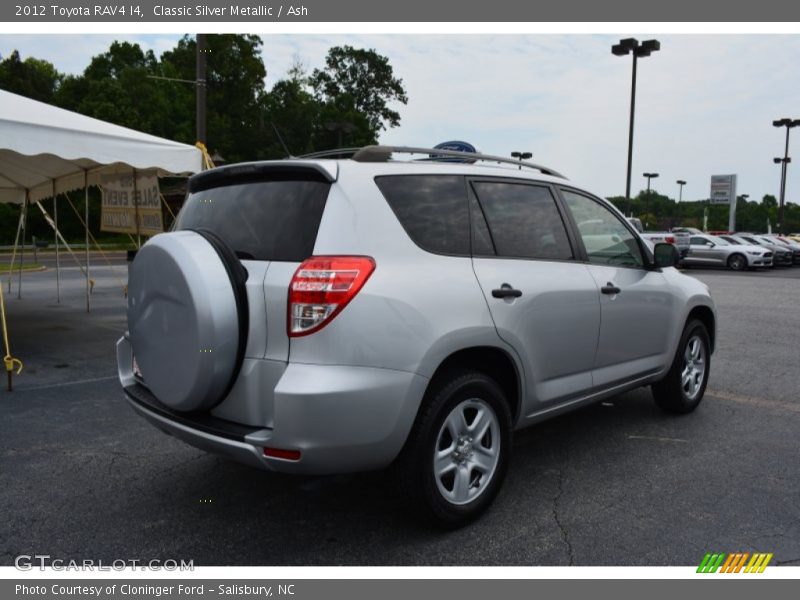 Classic Silver Metallic / Ash 2012 Toyota RAV4 I4
