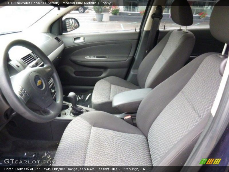Imperial Blue Metallic / Ebony 2010 Chevrolet Cobalt LT Sedan