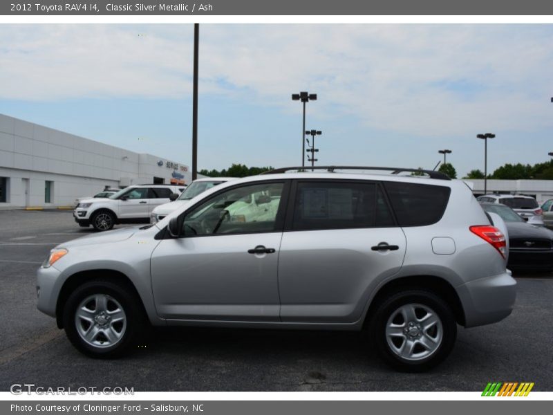 Classic Silver Metallic / Ash 2012 Toyota RAV4 I4