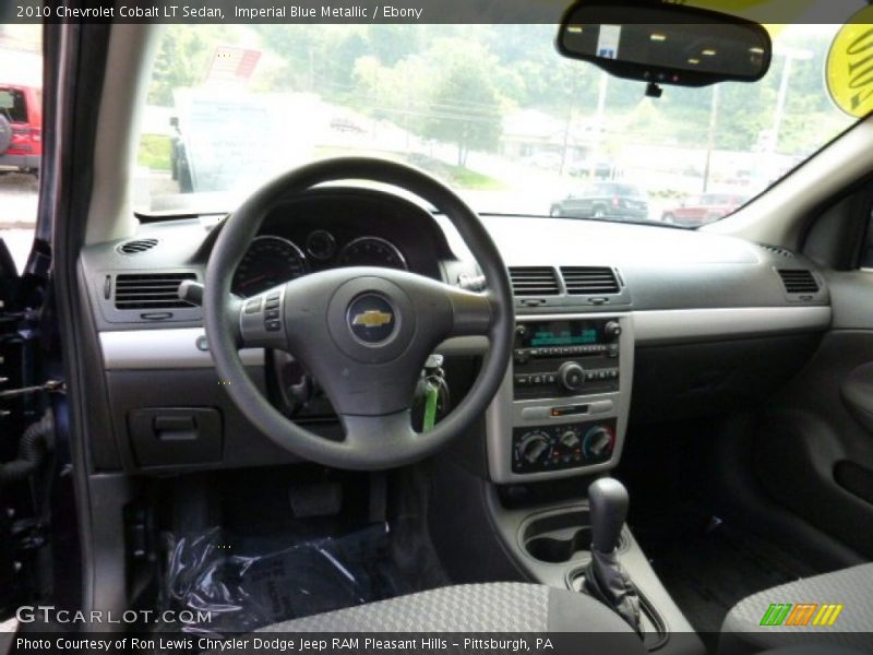 Imperial Blue Metallic / Ebony 2010 Chevrolet Cobalt LT Sedan