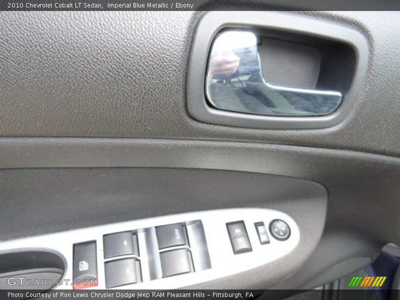 Imperial Blue Metallic / Ebony 2010 Chevrolet Cobalt LT Sedan