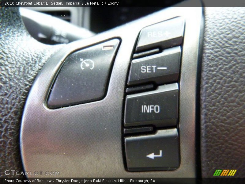 Imperial Blue Metallic / Ebony 2010 Chevrolet Cobalt LT Sedan