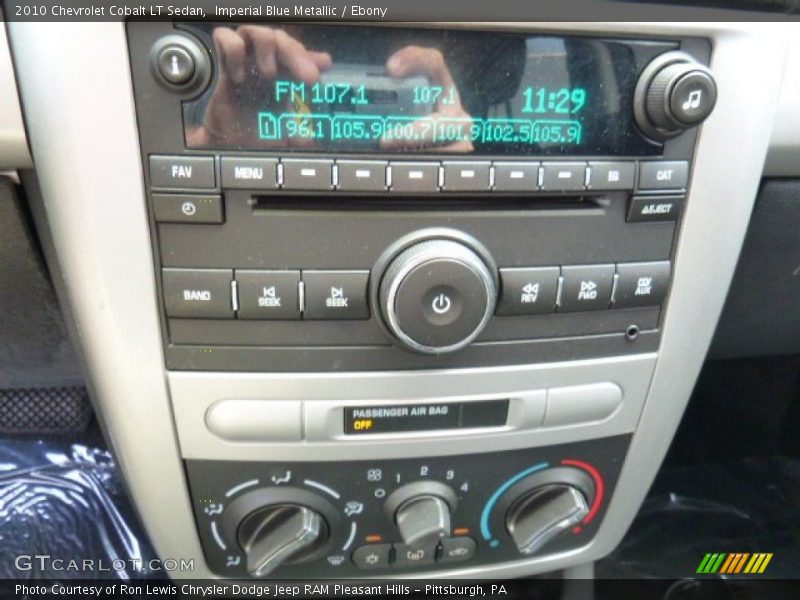 Imperial Blue Metallic / Ebony 2010 Chevrolet Cobalt LT Sedan