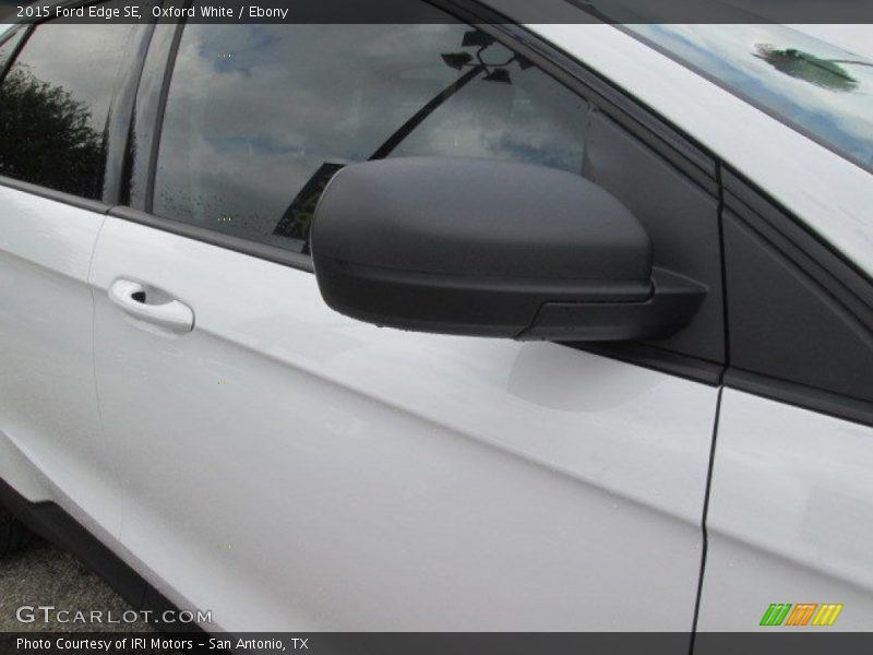 Oxford White / Ebony 2015 Ford Edge SE